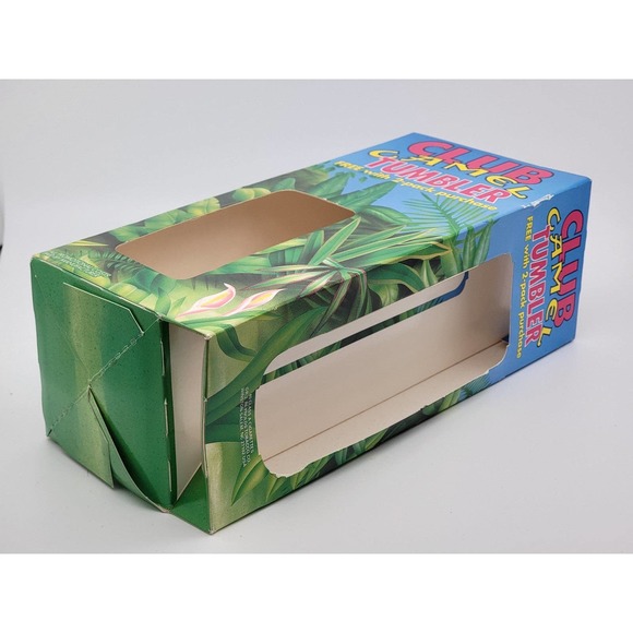 Vintage Club Camel Joe  Cigarettes 12 OZ Tumbler Cup Eddie Floyd Bustah NEW - Picture 5 of 9